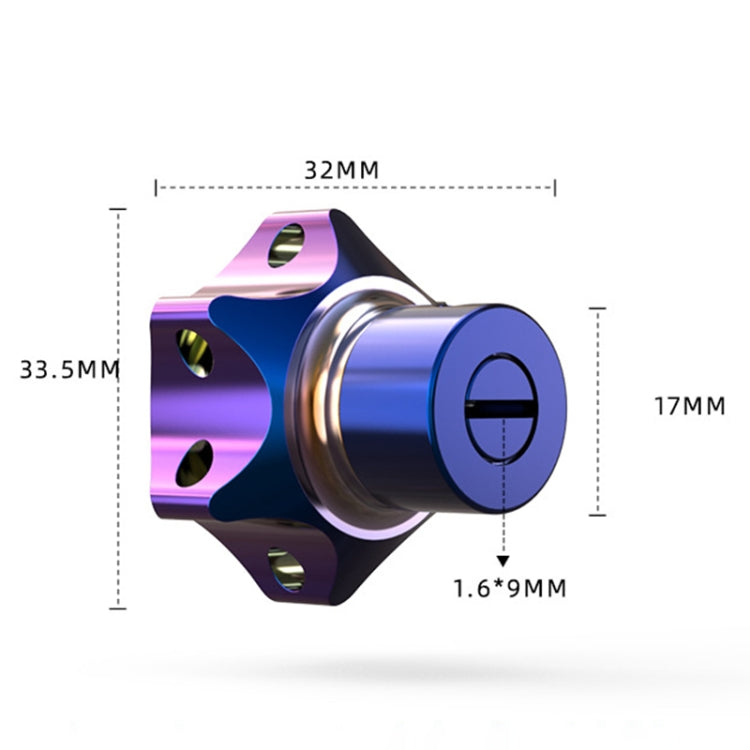 Motorcycle Modified Key Shell Key Handle without Key Embryo for KTM 125 / Xciting 400 / Calf UM+