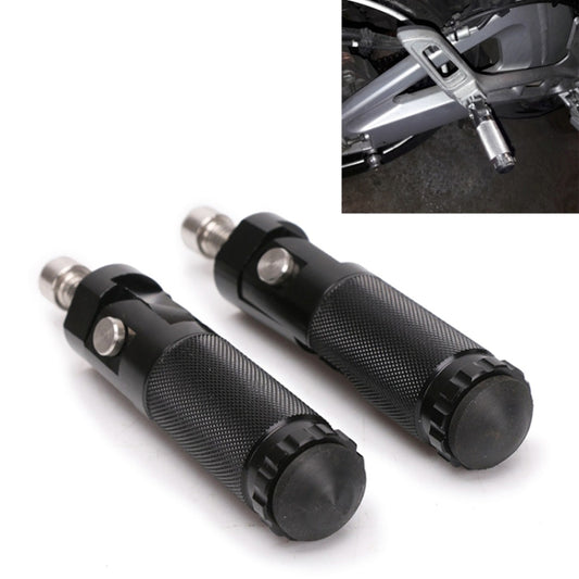 Speedpark 1 Pair Universal Folding Footrests Footpegs Foot Rests Pegs Rear Pedals Set 8mm Install Bolts