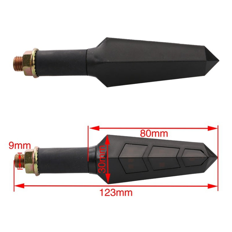 Speedpark Motorcycle Turn Signal Light 6 LEDs Signal Light