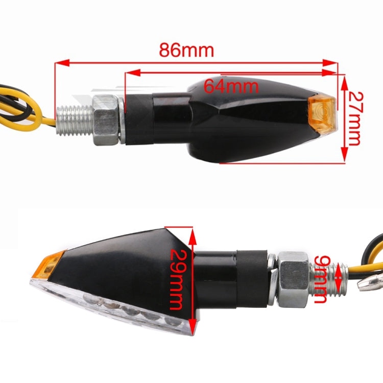 Speedpark Motorcycle Modified Turn Signal Light Triangular Arrow Turning Reminder Light