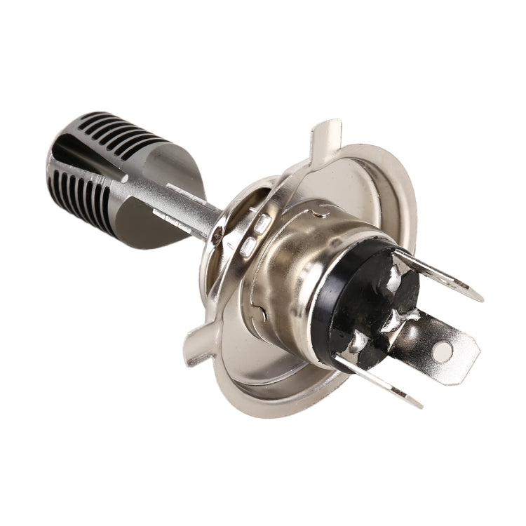 H4 DC12V / 7.4W Motorcycle LED Headlight with 24LEDs SMD-3030 Lamp Beads