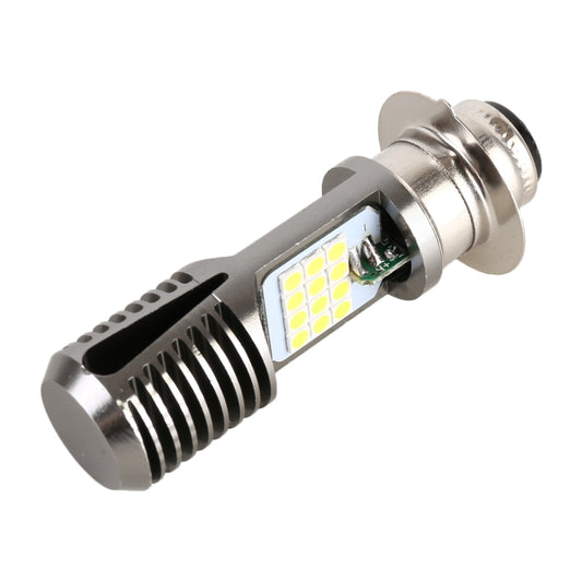 PX15D DC12V / 7.4W Motorcycle LED Headlight with 24LEDs SMD-3030 Lamp Beads, PX15D Style 2 (White Light), PX15D Style 2 (Yellow + White)