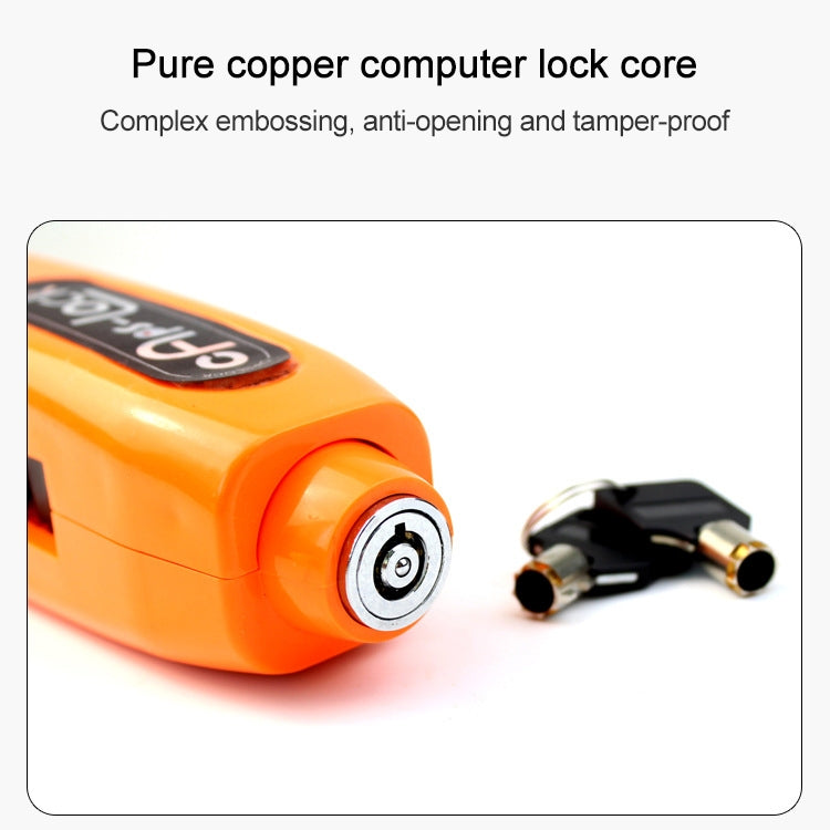 Motorcycle Electric Car Aluminum AlloyThrottle Anti-theft Brake Lock