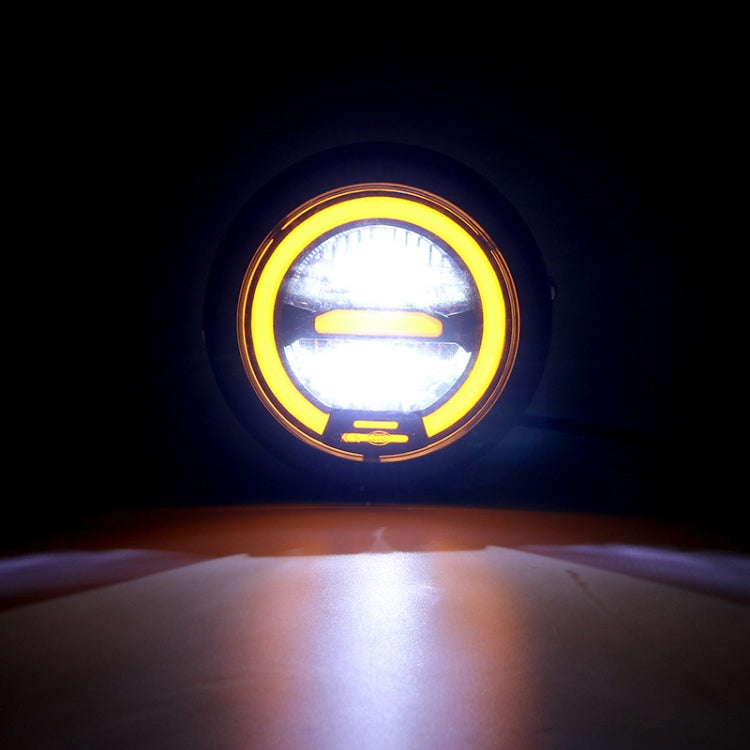 Motorcycle 5.75 inch Harley Headlight Retro Lamp LED Light Modification Accessories