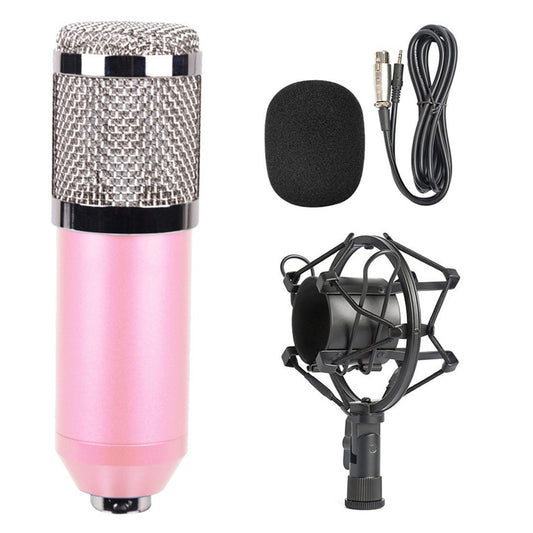 Compatible with PC / Mac for Live Broadcast Show, KTV, etc., BM800 Pink, BM800 Blue, BM800 Red, BM800 White, BM800 Black