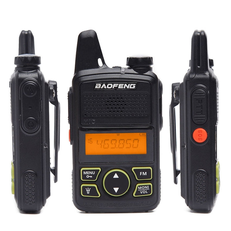 BaoFeng BF-T1 Single Band Radio Handheld Walkie Talkie, EU Plug