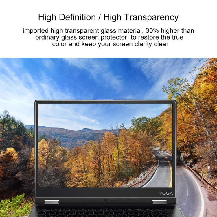 0.4mm 9H Surface Hardness Full Screen Tempered Glass Film for Lenovo YOGA A12