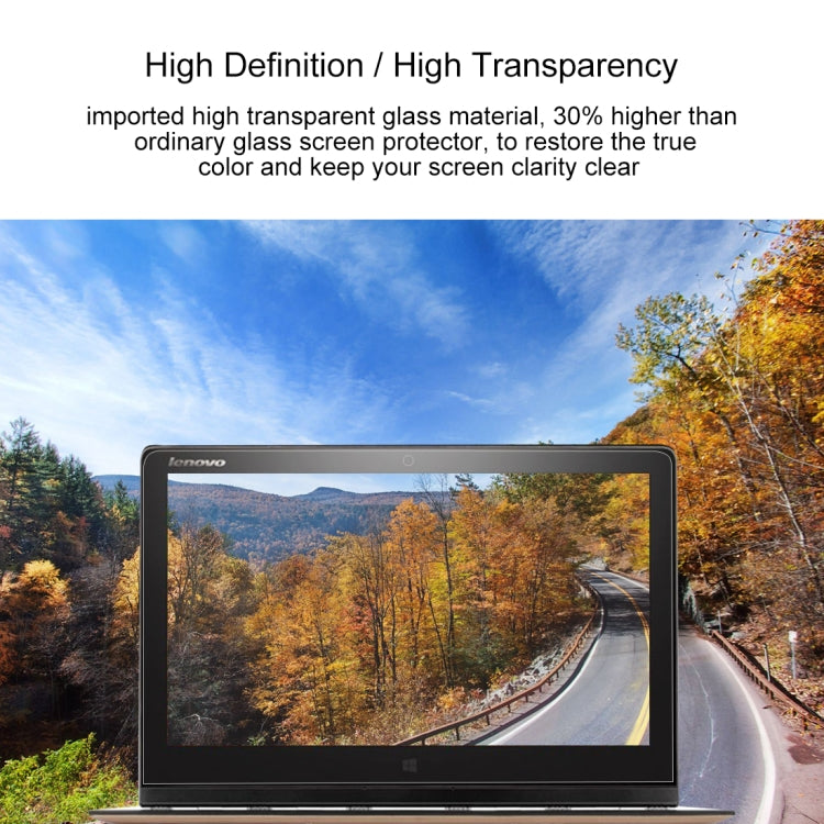 0.4mm 9H Surface Hardness Full Screen Tempered Glass Film for Lenovo YOGA 3 Pro 13.3 inch