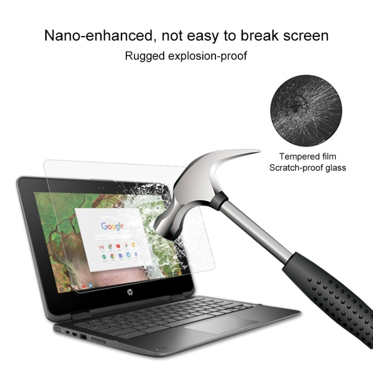 Laptop Screen HD Tempered Glass Protective Film for HP Chromebook x360 11 G1 EE 11.6 inch