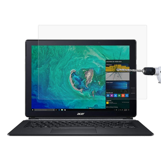 Laptop Screen HD Tempered Glass Protective Film for Acer Switch 7 Laptop Black Edition - SW713-51GNP-879G 13.3 inch