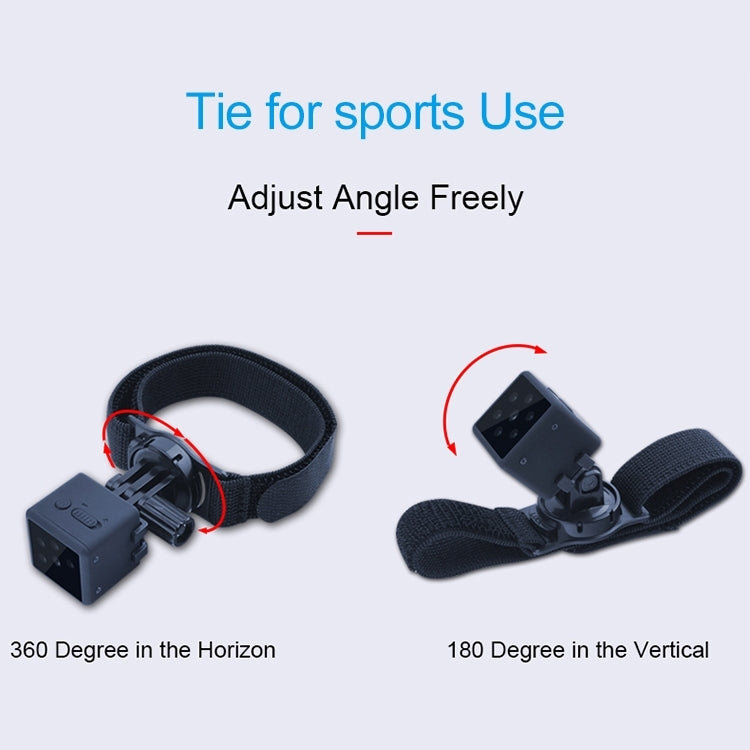 MD25 1080P Wearable Smart HD Camera Wireless Sport Camera, Support Infrared Night Vision / Motion Detection / TF Card