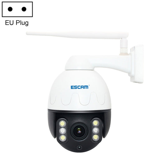 ESCAM Q5068 H.265 5MP Pan / Tilt / 4X Zoom WiFi Waterproof IP Camera, Support ONVIF Two Way Talk & Night Vision, AU Plug