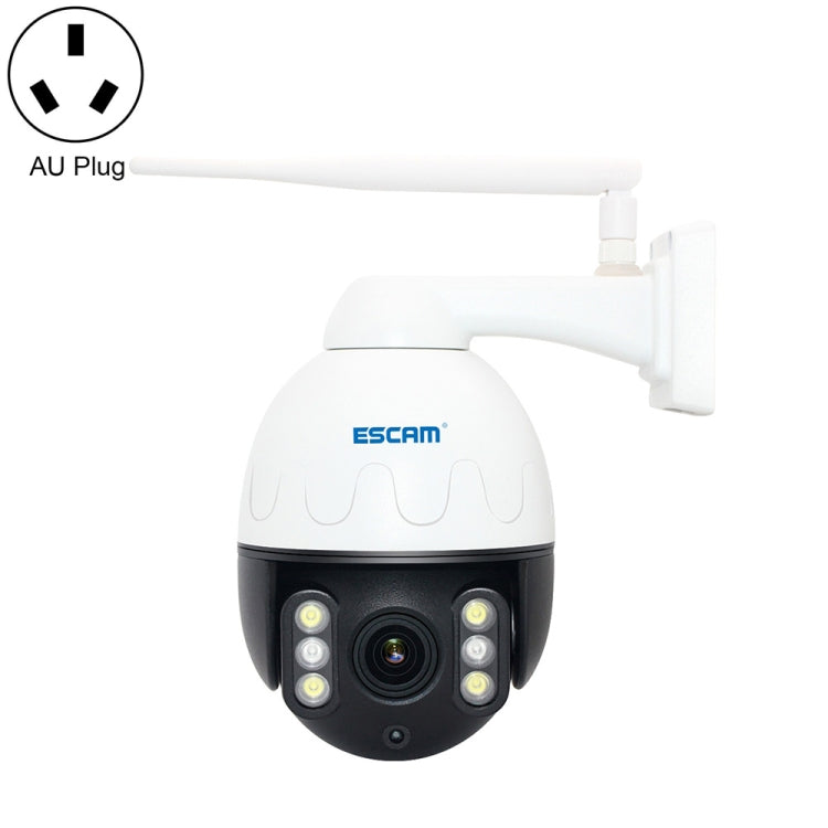 ESCAM Q5068 H.265 5MP Pan / Tilt / 4X Zoom WiFi Waterproof IP Camera, Support ONVIF Two Way Talk & Night Vision, AU Plug, US Plug, EU Plug, AU Plug, UK Plug