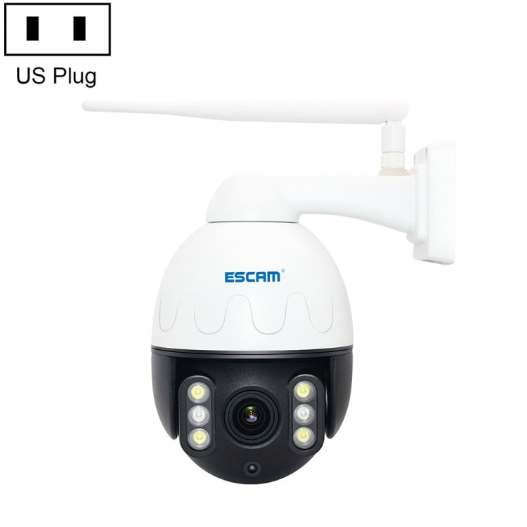 ESCAM Q5068 H.265 5MP Pan / Tilt / 4X Zoom WiFi Waterproof IP Camera, Support ONVIF Two Way Talk & Night Vision, AU Plug, US Plug, EU Plug, AU Plug, UK Plug