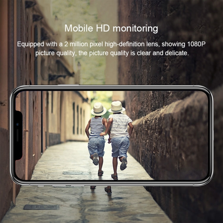 DP11 2 Megapixel IP66 Waterproof Wall Light Wireless IP Camera, Support Multiple Night Vision & Mobile Phone Remote Monitoring & Voice Intercom & Motion Detection / Alarm & 128GB Memory Card