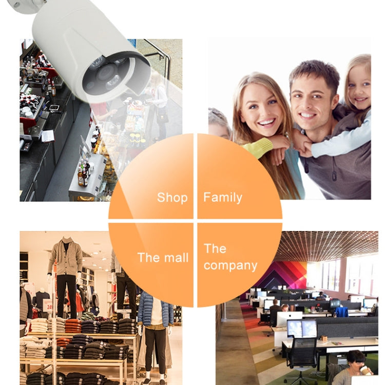 K9608W-PE2013W 8CH HD 960P 1.3 Mega Pixel 2.4GHz WiFi IP Bullet Camera + NVR Kit