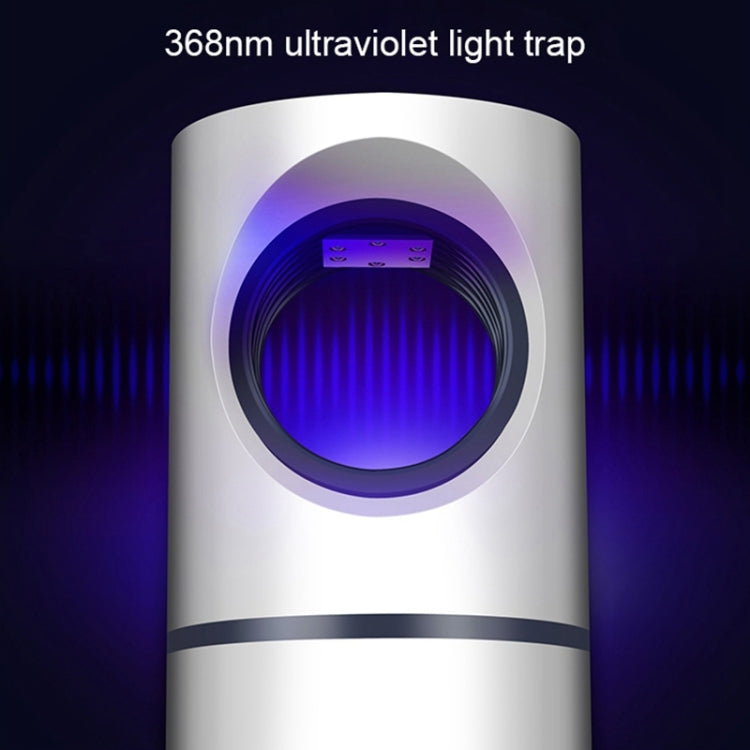 188 5W DC 5V 1A Cylindrical Type USB Photocatalyst Mosquito Killer Light Fly Killer Repellent, Size: 17.5x10cm