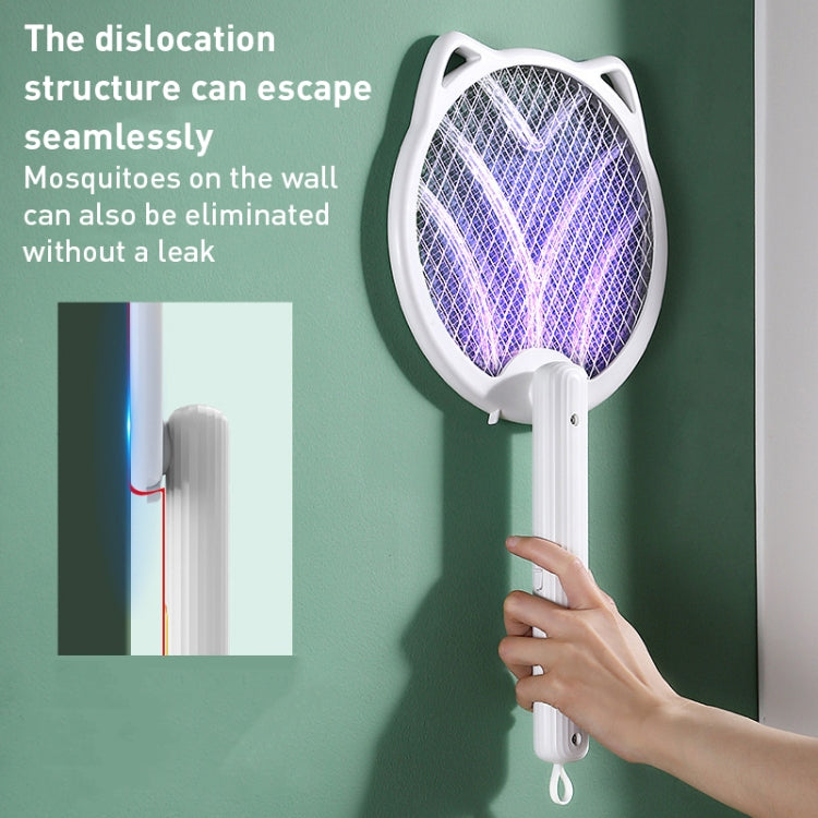 Cat Ear Rotary Electric Mosquito Swatter