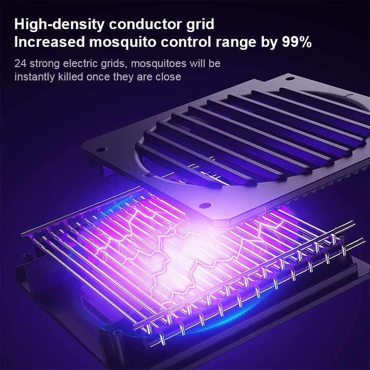 MM026 2W There Are Star People Electric shock Mosquito Killer Lamp