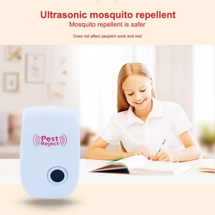 6 in 1 Ultrasonic Electronic Cockroach Mosquito Pest Reject Repeller, US Plug