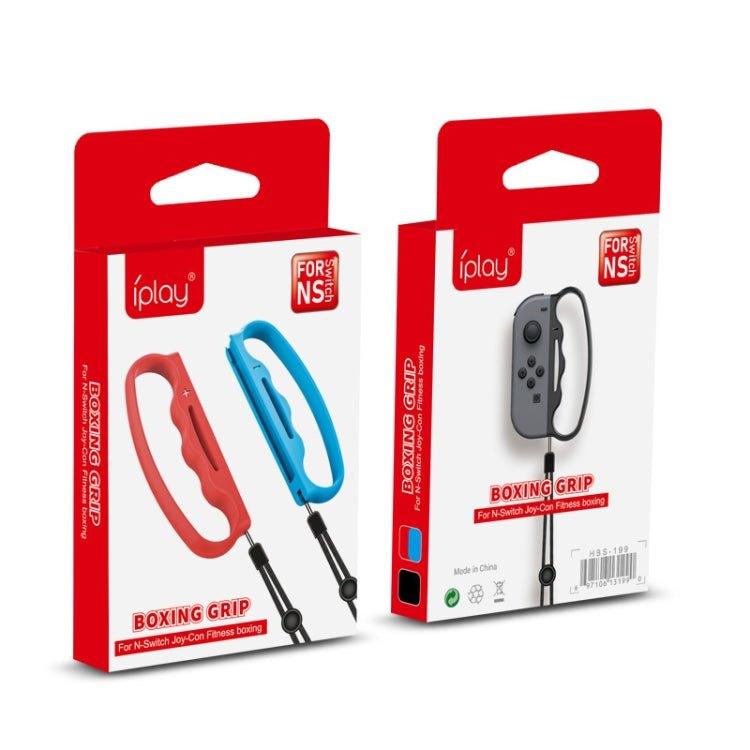 iPlay Small Handle Boxing Grip Gamepad Grip with Strap for Switch Joy-Con