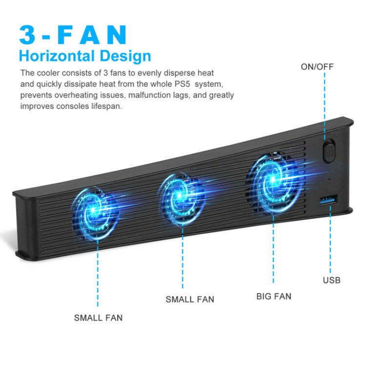 KJH P5-009 Console Cooling Fan For PS5