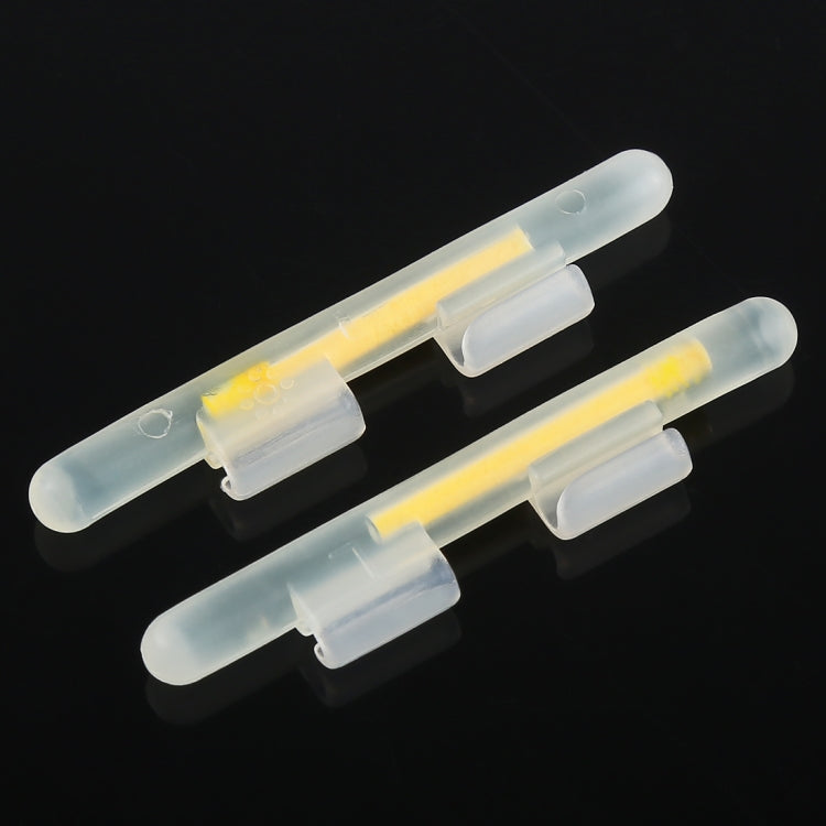 5 Packs OCEAN SUN Clip-On Luminous Float Night Fishing Light Stick, L, Fits Rod Tip 2.7-3.2mm