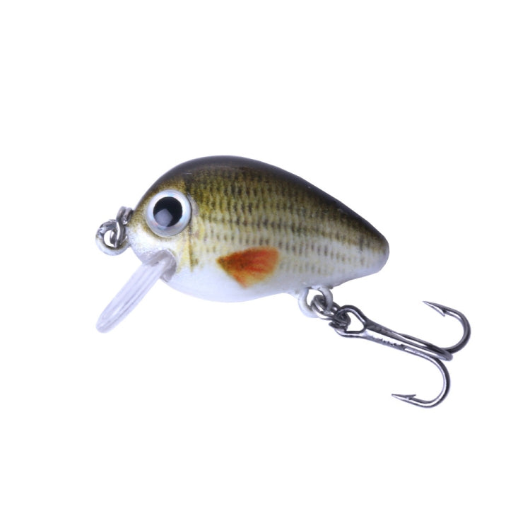 HENGJIA 5 PCS 2.7cm/1.5g Luya Rock Fishing Lures Bait Bionic Kit with Plastic Box
