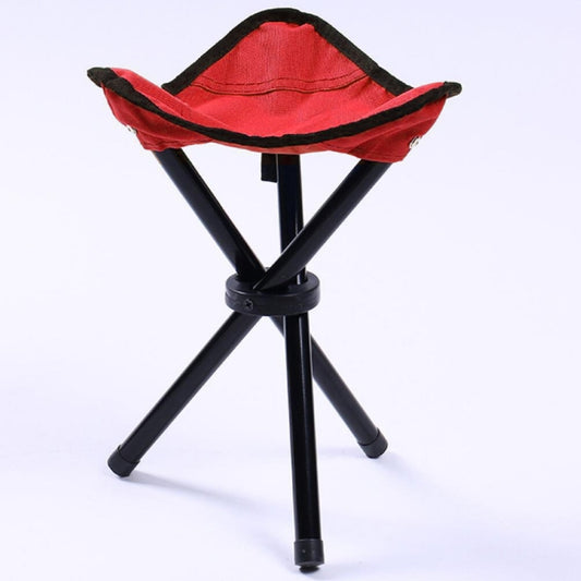 Hiking Outdoor Camping  Fishing Folding Stool Portable Triangle Chair Maximum Load 100KG Folding Chair Size:22 x 22 x 31cm