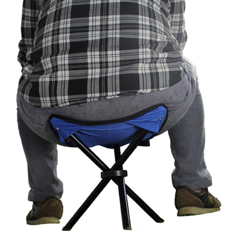 Hiking Outdoor Camping  Fishing Folding Stool Portable Triangle Chair Maximum Load 100KG Folding Chair Size:22 x 22 x 31cm