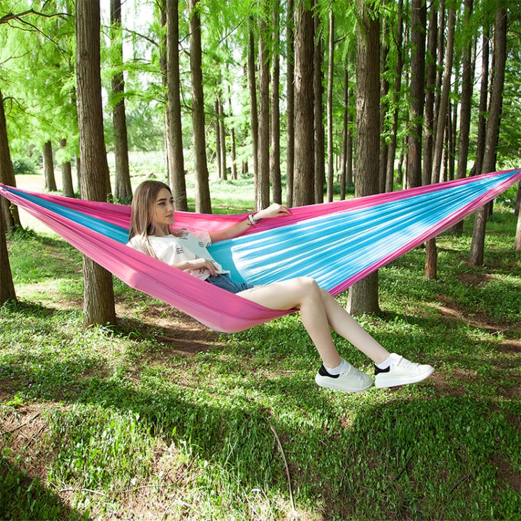 Portable Outdoor Parachute Hammock with Mosquito Nets
