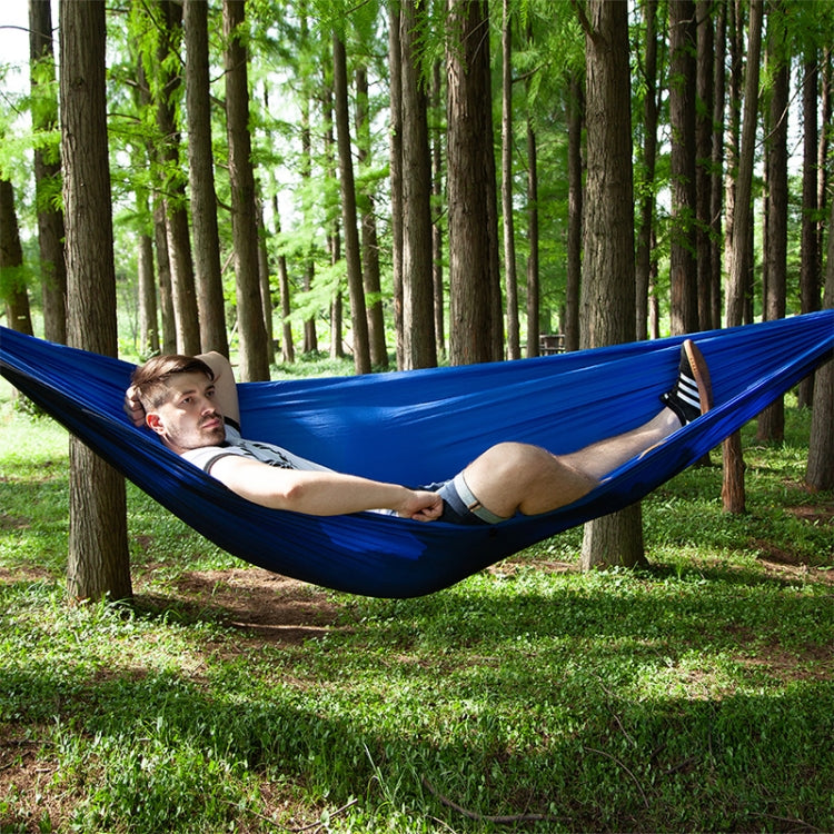 Portable Outdoor Parachute Hammock with Mosquito Nets