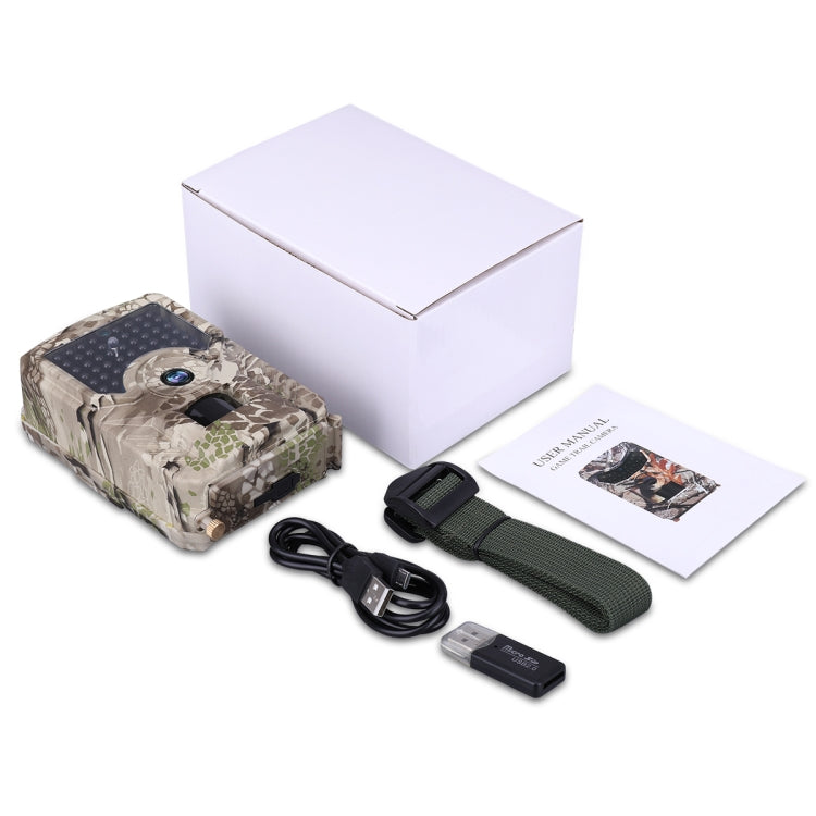 PR-200 IP54 Waterproof IR Night Vision Security Hunting Trail Camera, 120 Degree Wide Angle,100 Degree PIR Sensing Angle