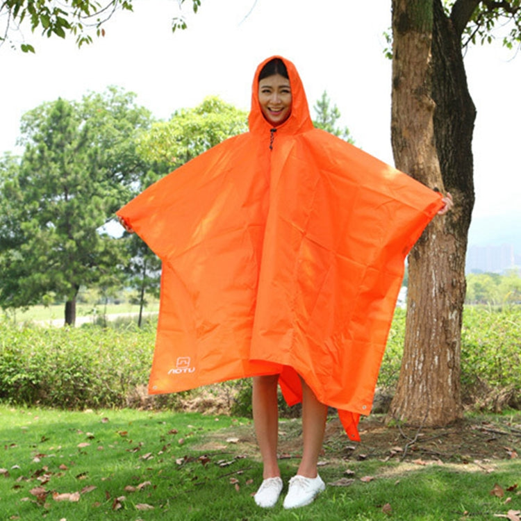 3 in 1 Aotu AT6927 Multifunctional Outdoor Camp Riding Raincoat Picnic Blanket,  Size: 217x143cm