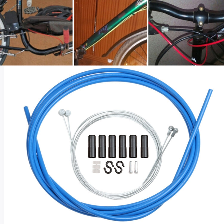 Universal Bicycle Brake Cable Tube Set, Black, Orange, Green, Grey, Blue, Red, White, Yellow