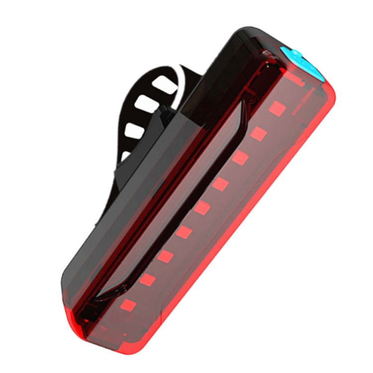A02 Bicycle Taillight Bicycle Riding Motorcycle Electric Car LED Mountain Bike USB Charging Safety Warning Light (50 Hours, Color Box)