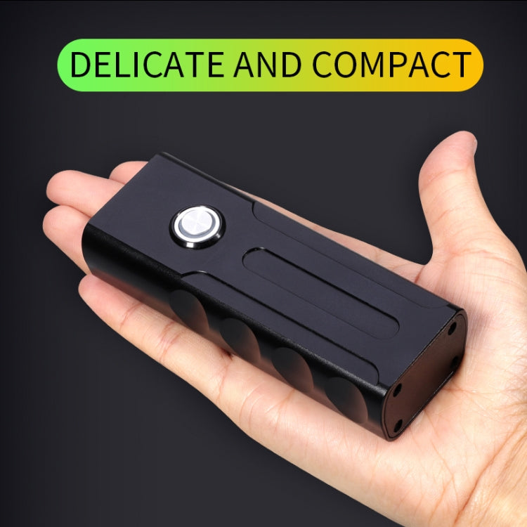 BX2 USB Charging Bicycle Light Front Handlebar Led Light (3 Hours, T6+Gem Lamp)