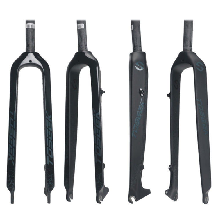 TOSEEK Ultra Light 29 Inch 435mm Mountain Bike Full Carbon Front Fork Straight Head Tube Disc Brake