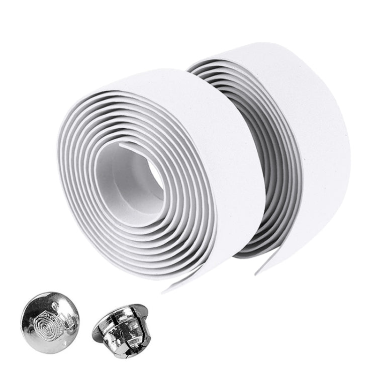 1 Pair Cycling Road Bike Sports Bicycle Cork Handlebar Tape Wrap + 2 Bar Plug
