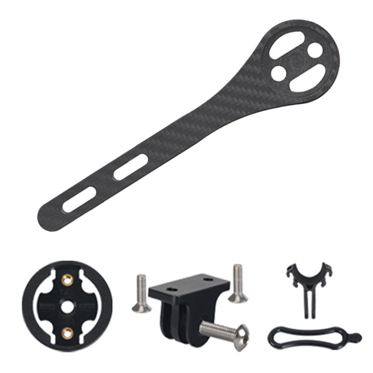 Full Carbon Fiber Road Bicycle Code Table Holder For Garmin Series(Matte)