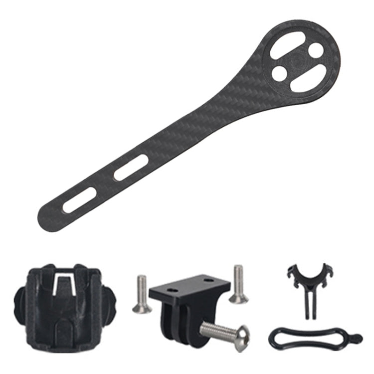 Full Carbon Fiber Road Bicycle Code Table Holder For Garmin Series(Matte)