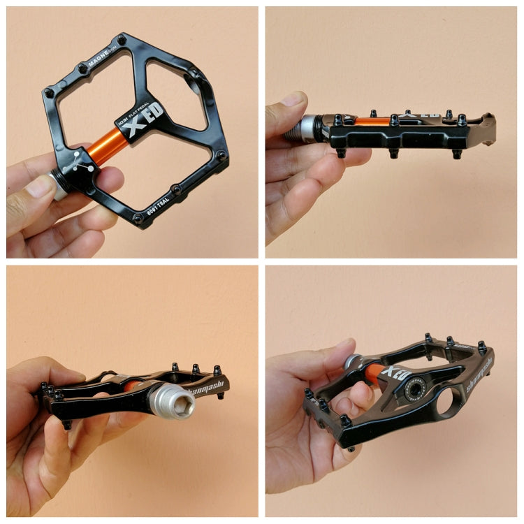 SHANMASHI 1031 Magnesium Alloy Pedal Non-slip Comfortable Bicycle Folding Pedal