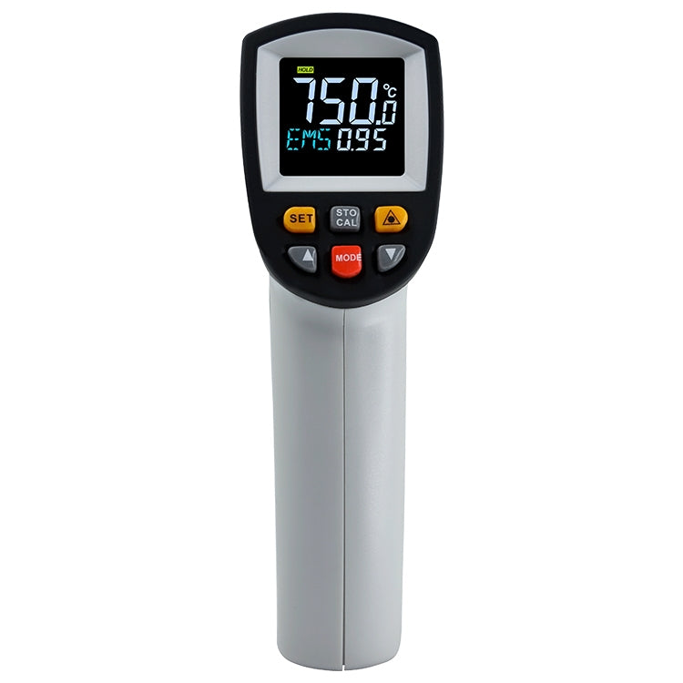 GT750 Portable Digital Laser Point Infrared Thermometer, Temperature Range: -50-750 Celsius Degree without Battery