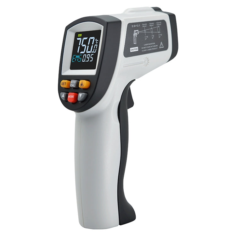 GT750 Portable Digital Laser Point Infrared Thermometer, Temperature Range: -50-750 Celsius Degree without Battery