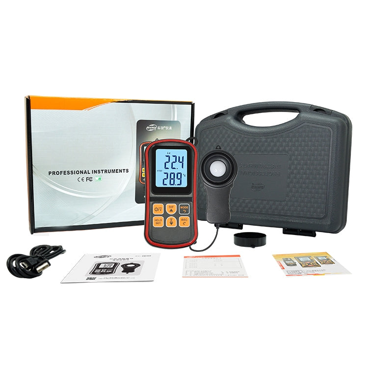 BENETECH GM1030 Portable Split Digital Illuminometer LUX Meter