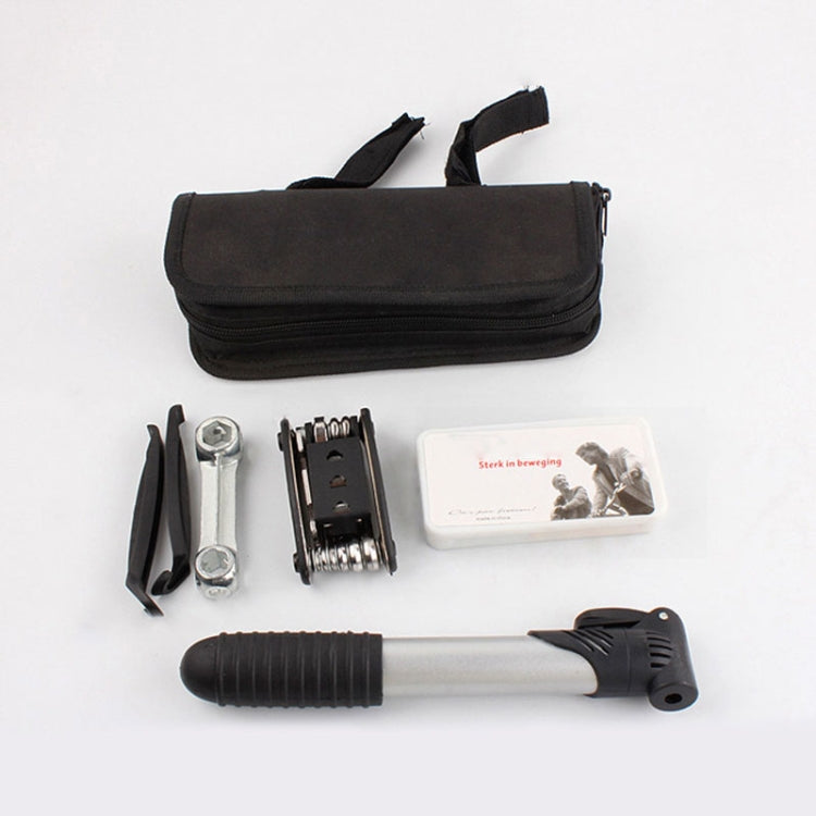 Bicycle Repair Tools Bike Tire Kit Bicycle Pump Puncture Repair Tool Bag