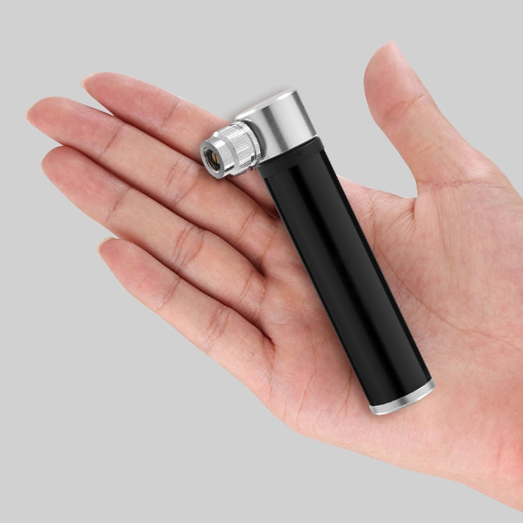 Manual Mini Portable Bicycle Aluminum Alloy Pump+ Glue-free Tire Patch + Fish-shaped Tire Lever