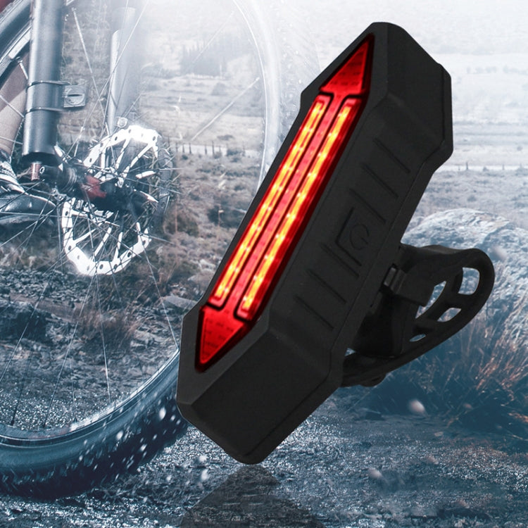 Bicycle Tail Light Intelligent Wireless Remote Control Turn Signal Warning Light