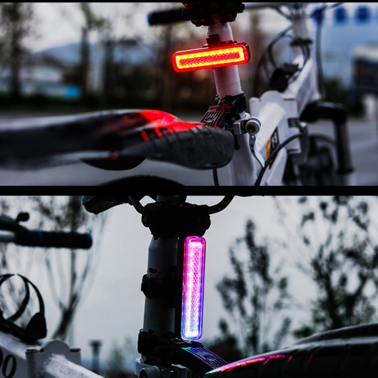 Rainbow Bike Tail Light MTB Bicycle Rear Light