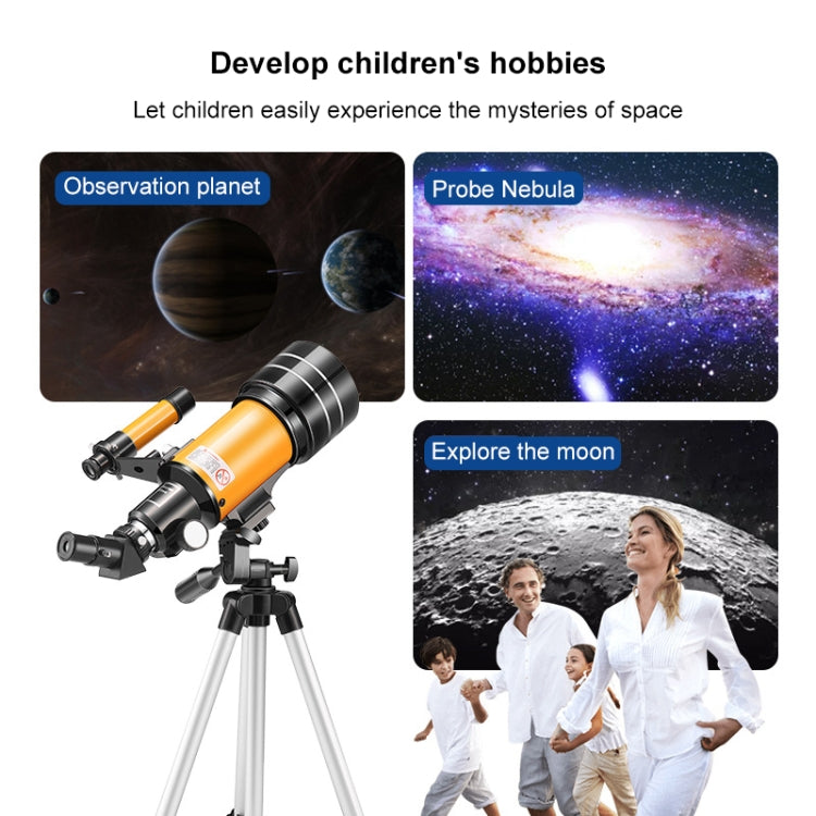 High-definition Stargazing Refracting Astronomical Telescope